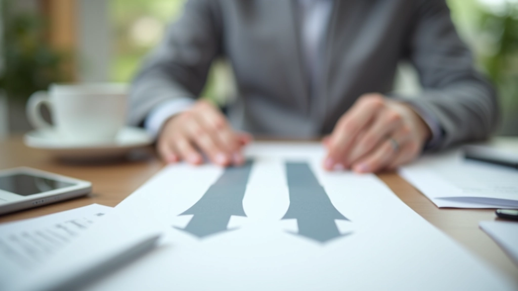 Zwei Wege oder Entscheidungspfade mit Pfeilen, die in unterschiedliche Richtungen zeigen, symbolisch für Wahlmöglichkeiten